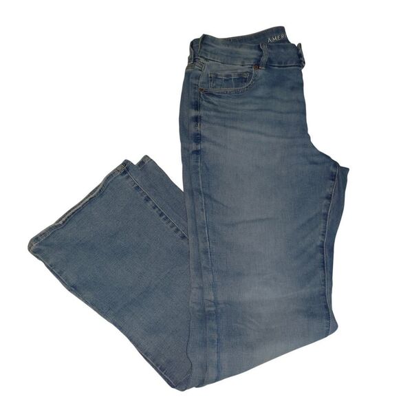 American Eagle Curvy High-Rise Skinny Jeans - Size 14 - Picture 1 of 4